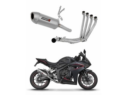 Honda CBR 650 R / E-Clutch 2024 - 2025 Full system Kolektor wydech tłumik S6 + dB killer