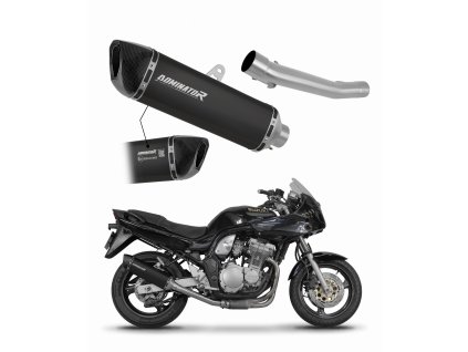 Suzuki GSF BANDIT 1200 1996 - 2000 Homologowany wydech tłumik HP6 BLACK