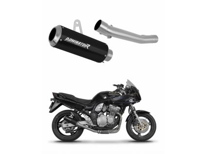 Suzuki GSF BANDIT 1200 1996 - 2000 wydech tłumik GP BLACK + dB killer