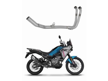 CF MOTO 450 MT 2024 Kolektor wydechowy