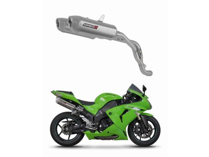 Kawasaki ZX10R 2006 - 2007 wydech tłumik S6 + dB killer