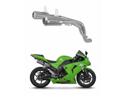 Kawasaki ZX10R 2006 - 2007 wydech tłumik GPS + dB killer