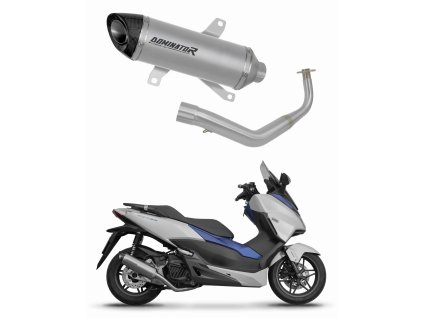 Honda NSS 125 FORZA 2017 - 2020 Full system Kolektor wydech tłumik tytanowy HP8 + dB killer
