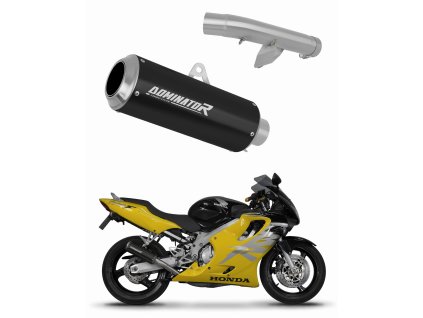 Honda CBR 600 F4 1999 - 2000 wydech tłumik GP BLACK + dB killer