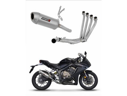 Honda CBR 650 R 2019 - 2023 Full system Kolektor wydech tłumik S6 + dB killer