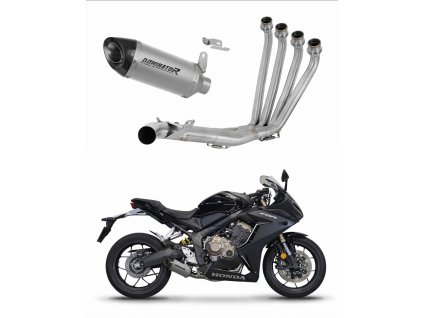 Honda CBR 650 R 2019 - 2023 Full system Kolektor wydech tłumik tytanowy HP8 + dB killer