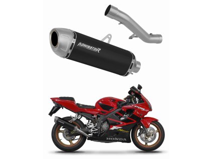 Honda CBR 600 F4i Sport 2001 - 2006 wydech tłumik S6 BLACK + dB killer