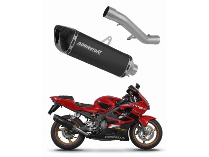 Honda CBR 600 F4i Sport 2001 - 2006 wydech tłumik HP6 BLACK + dB killer