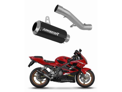 Honda CBR 600 F4i Sport 2001 - 2006 wydech tłumik GP BLACK + dB killer