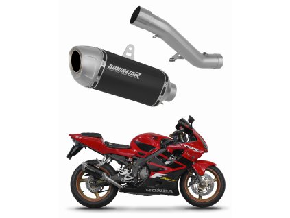 Honda CBR 600 F4i Sport 2001 - 2006 wydech tłumik S6 Shorty BLACK + dB killer