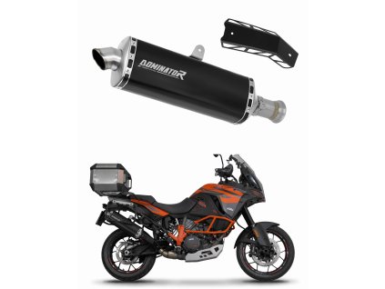 KTM 1090 Adventure / R 2017 - 2019 wydech tłumik P7 BLACK + dB killer