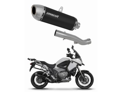 Honda VFR 1200X Crosstourer 2012 - 2020 wydech tłumik S6 BLACK + dB killer