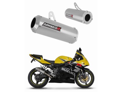 Suzuki GSXR 600 K1-K5 2001 - 2005 wydech tłumik GP + dB killer
