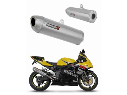 Suzuki GSXR 1000 K1 - K4 2001 - 2004 wydech tłumik S6 + dB killer