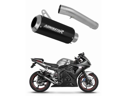 Yamaha YZF R6 2003 - 2005 wydech tłumik GP BLACK + dB killer