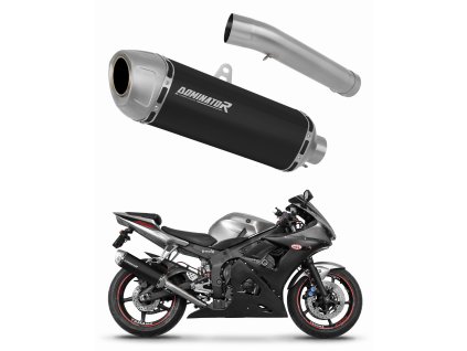 Yamaha YZF R6 2003 - 2005 wydech tłumik S6 BLACK + dB killer