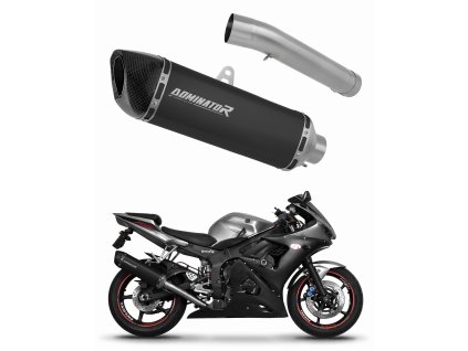 Yamaha YZF R6 2003 - 2005 wydech tłumik HP6 BLACK + dB killer