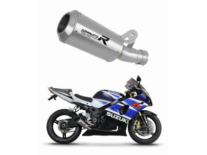 Suzuki GSXR 1000 K1 - K4 2001 - 2004 wydech Tłumik Slip-on GPS + dB killer medium