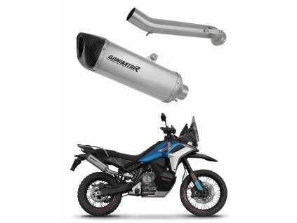 CF MOTO 800 MT-X 2025 wydech tłumik tytanowy HP6 + dB killer