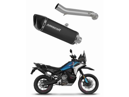 CF MOTO 800 MT-X 2025 wydech tłumik HP6 BLACK + dB killer