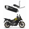 Suzuki DL 650 V-Strom 2017 - 2025 wydech tłumik S6 BLACK + dB killer