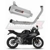 Laděný výfuk Dominator Yamaha YZF R125 2024 - 2025 EURO 5+ Kompletní systém Sběrač výfuků OV G2 tlumič + dB killer medium