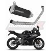 Laděný výfuk Dominator Yamaha YZF R125 2024 - 2025 EURO 5+ Kompletní systém Výfukové potrubí OV G2 BLACK + dB killer medium