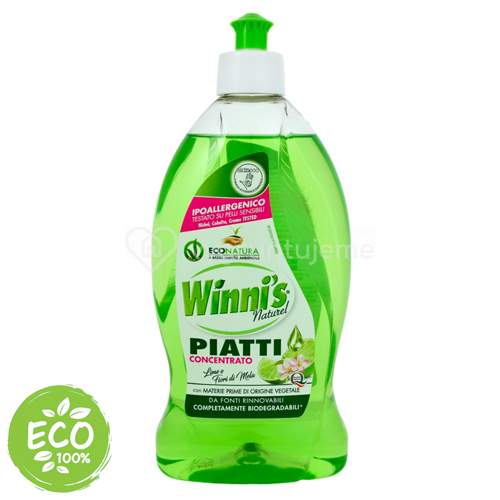 Winni's na ruční mytí nádobí, hypoalergenní (500ml) P W eco