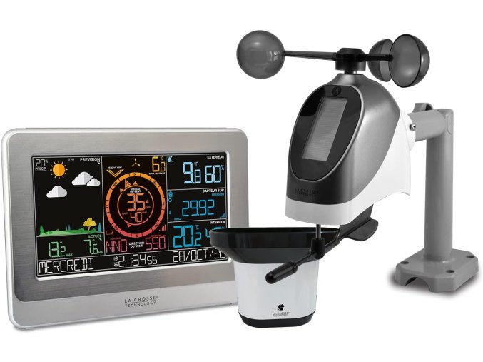 La Crosse Technology - WS6869 Profesionální meteorologická stanice s Wifi připojením