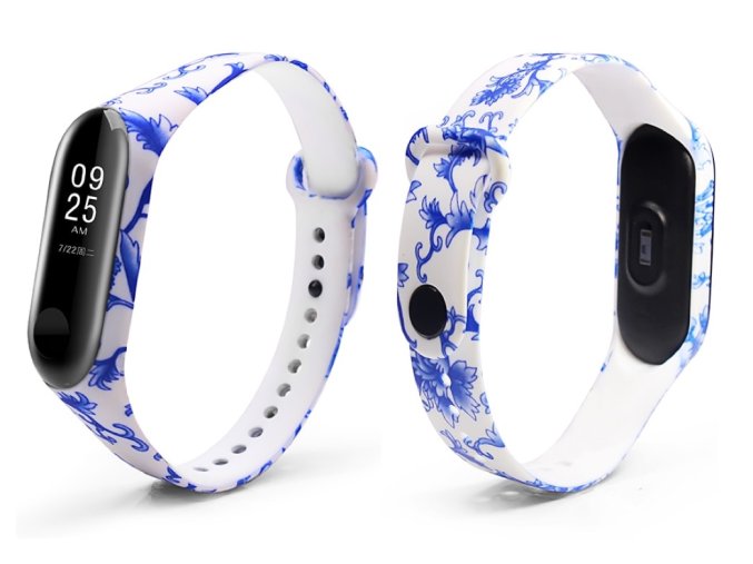 1086 nahradni naramek mi band 3 4 modre rostlinynahradni naramek mi band 3 4 modre rostliny