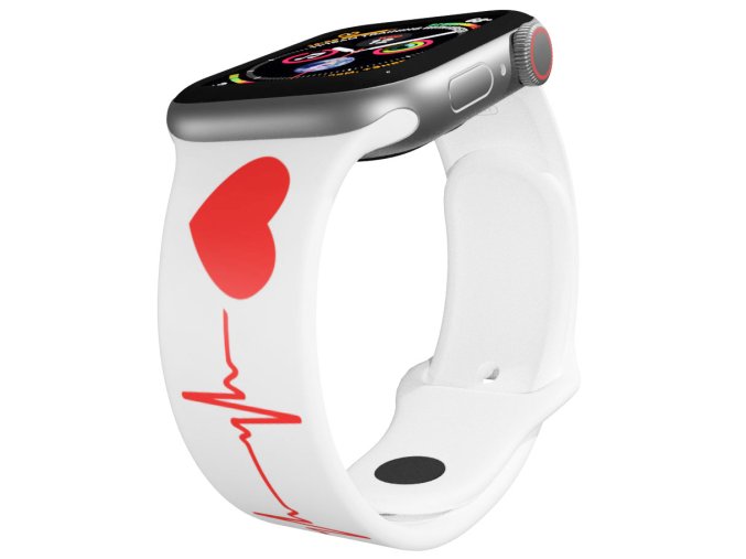 Apple watch řemínek EKG (Barva Bílá, Rozměr 42/44/45/46/49mm)