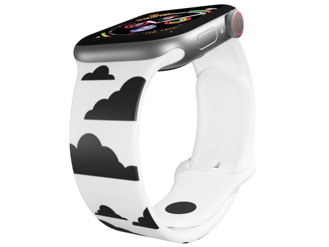 Apple watch řemínek Mraky (Rozměr 42/44/45/46/49mm)