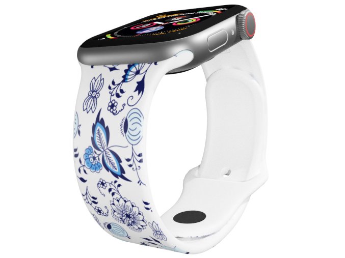 Apple watch řemínek Cibulák (Barva Bílá, Rozměr 42/44/45/46/49mm)
