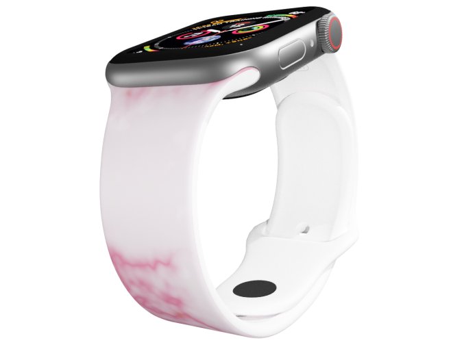 Apple watch řemínek Růžový mramor (Rozměr 42/44/45/46/49mm)