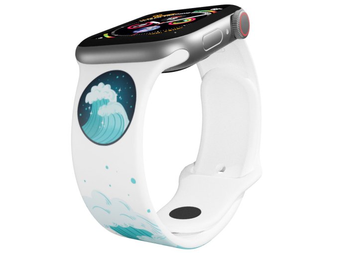 Apple watch řemínek Voda (Barva Bílá, Rozměr 42/44/45/46/49mm)