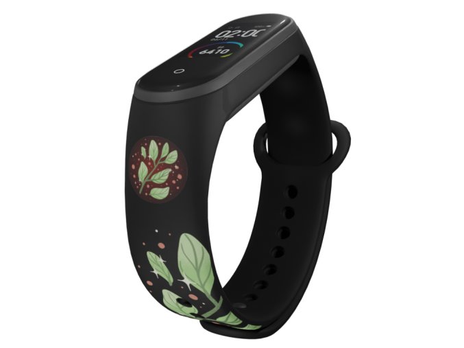 Náhradní náramek Mi band 3/4/5/6/7 Země (Barva Vícebarevná, Pro Přístroj Xiaomi Mi Band 7)