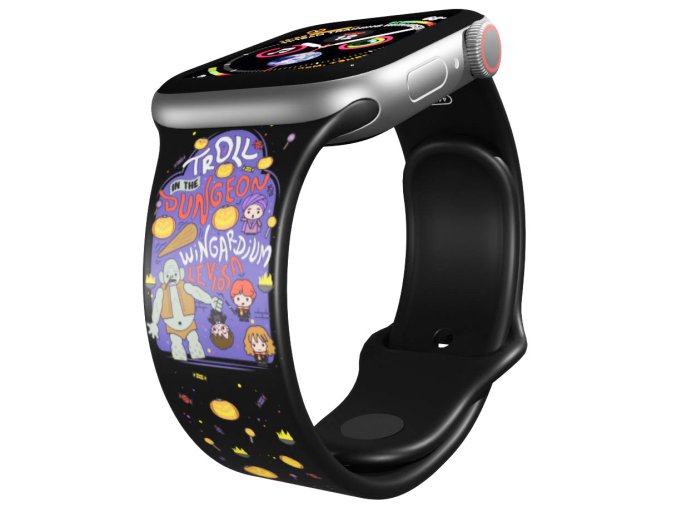 Apple watch řemínek Harry Potter - Trol ve sklepení charms (Rozměr 42/44/45/46/49mm)