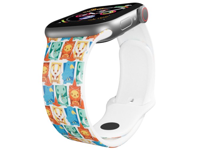 Apple watch řemínek Harry Potter - Bradavické koleje (Rozměr 42/44/45/46/49mm)
