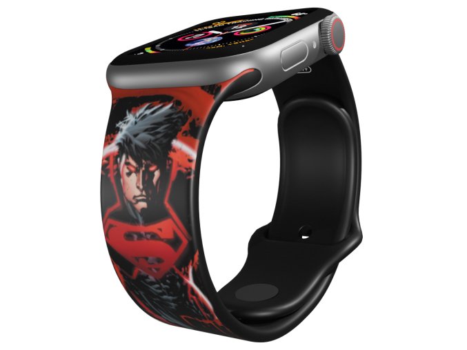 Apple watch řemínek Superman - Old-school (Rozměr 42/44/45/46/49mm)