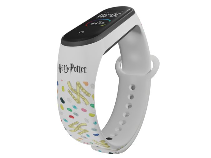 Náhradní náramek Mi band 3/4/5/6/7 Harry Potter - BERTÍKOVY FAZOLKY (Barva Vícebarevná, Pro Přístroj Xiaomi Mi Band 7)