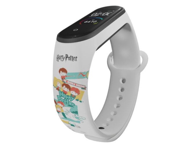 Náhradní náramek Mi band 3/4/5/6/7 Harry Potter a relikvie smrti (Barva Vícebarevná, Pro Přístroj Xiaomi Mi Band 7)