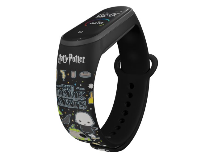 Náhradní náramek Mi band 3/4/5/6/7 Harry Potter - TEMNÁ MAGIE (Barva Vícebarevná, Pro Přístroj Xiaomi Mi Band 7)