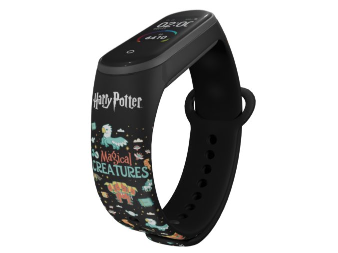 Náhradní náramek Mi band 3/4/5/6/7 Harry Potter - KOUZELNÁ STVOŘENÍ (Barva Vícebarevná, Pro Přístroj Xiaomi Mi Band 7)