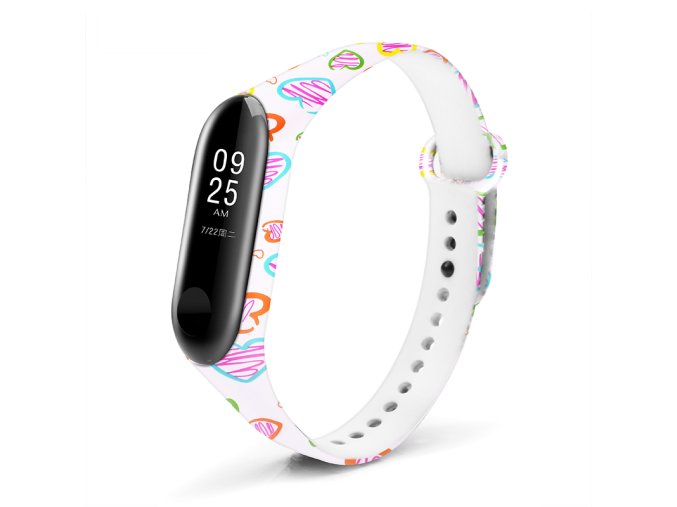 8297 nahradni naramek mi band 5 6 7 malovana srdickafull love