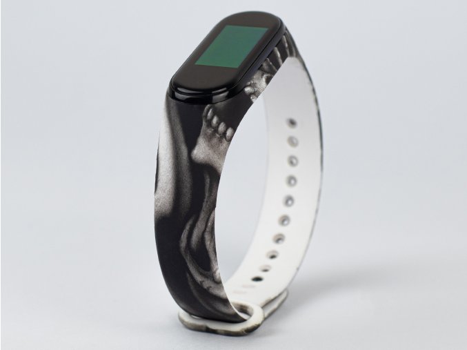 8333 strasidelna lebka nahradni naramek pro mi band 3 4strasidelna lebka
