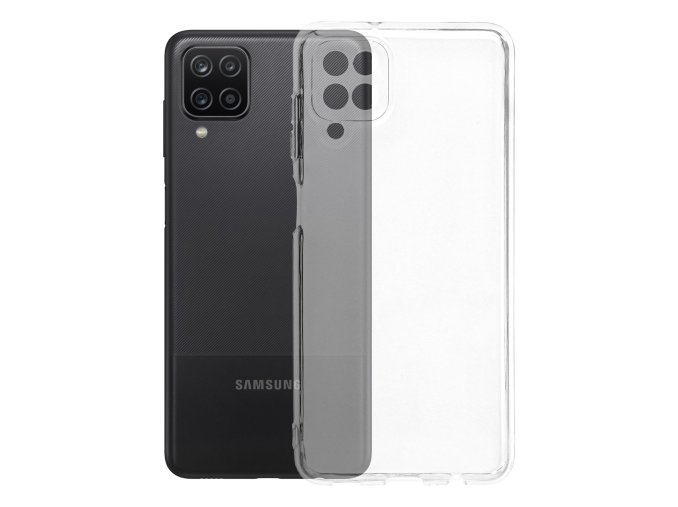 Samsung A12 - Průhledný kryt (Typ krytu Zesílená ochrana rohů a hran)
