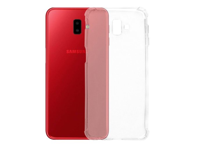 Samsung Galaxy J6 Prime - Průhledný kryt (Typ krytu Zesílená ochrana rohů a hran)