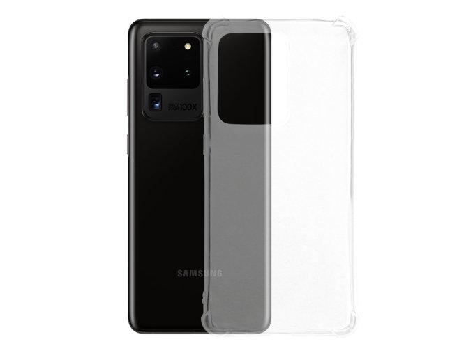 Samsung Galaxy S20 Ultra - Průhledný kryt (Typ krytu Zesílená ochrana rohů a hran)