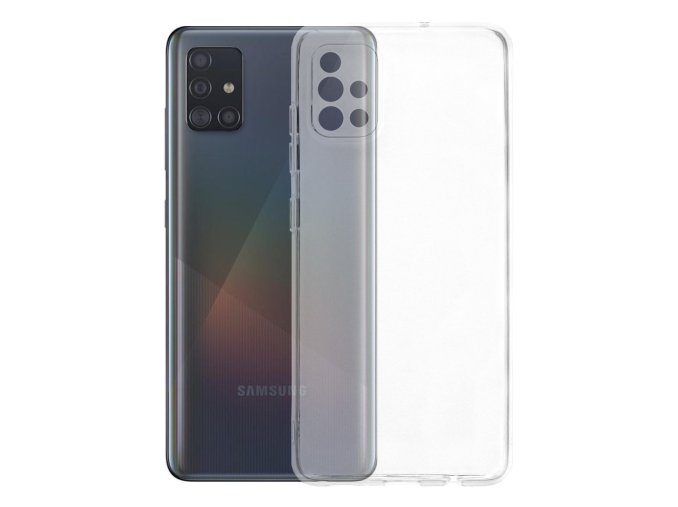 Samsung A51 - Průhledný kryt (Typ krytu Zesílená ochrana rohů a hran)
