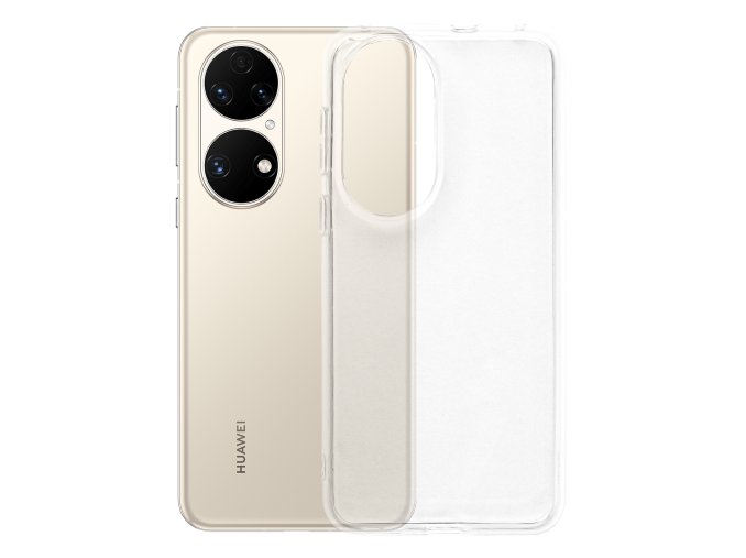 Huawei P50 - Průhledný kryt (Typ krytu Zesílená ochrana rohů a hran)